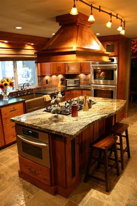 Creative Kitchen Islands With Stove Top Makeover Ideas (18) | Home ...