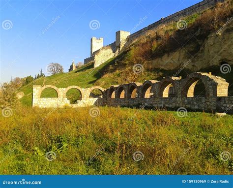 Kalemegdan Fortress. Belgrade Stock Image - Image of monument, church ...