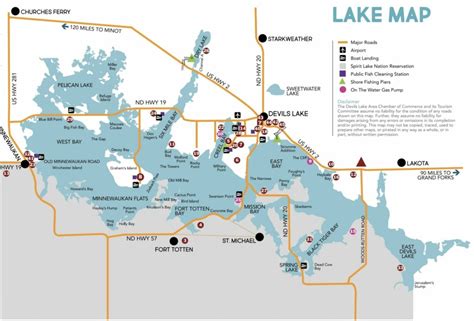 Devils Lake North Dakota Map - Yetta Katerine