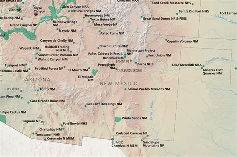 Die historische und ökologische Schönheit der Nationalparks von New Mexico