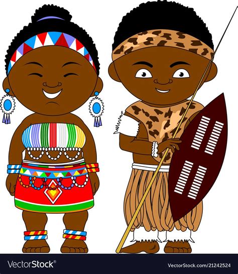 Cheerful african couple from south africa republic | Rond de wereld ...