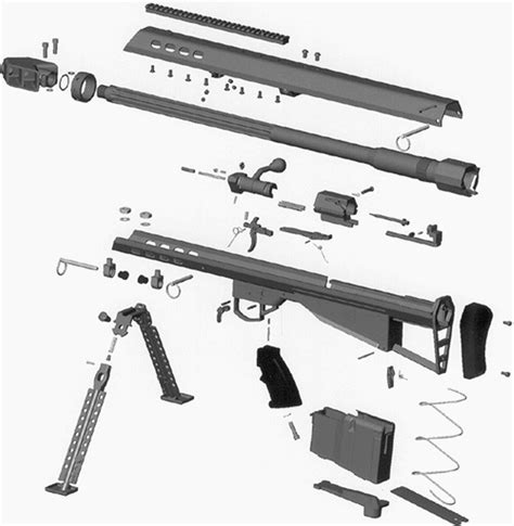 Barrett M95 50 Cal Rifle