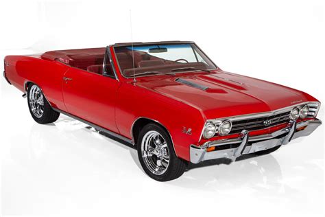 1967 Chevrolet Chevelle Red/Red 396 AC PB PS