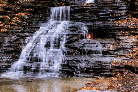 New York's Eternal Flame Falls is Lit | Travel and Exploration | Discovery