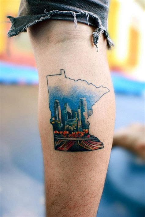 32 City Skyline Tattoos That Prove Home Is Where Your Ink Is ...