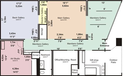 Art Studio Floor Plan - floorplans.click