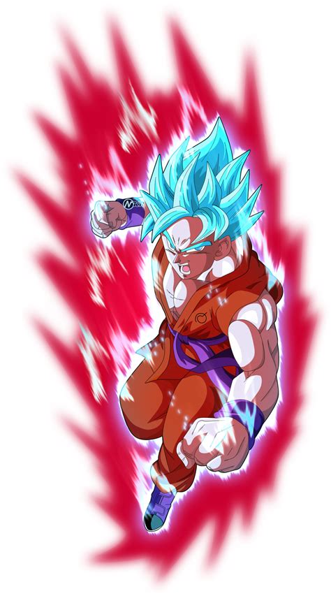 Goku Super Saiyan Blue Kaio-Ken x10 by naironkr on DeviantArt