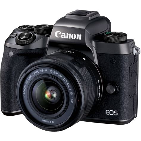 Canon EOS M5 Mirrorless Digital Camera with 15-45mm 1279C011AA