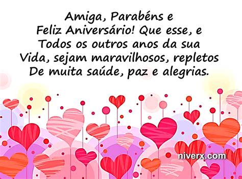 Mensagem de Feliz Aniversario Para Amiga Para o Face e Whats ...