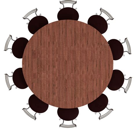 Clipart Castle Dining Room - Round Table Top View - Png Download - Full ...