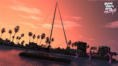 New screenshots for Grand Theft Auto Vice City Fan Remaster in RAGE Engine