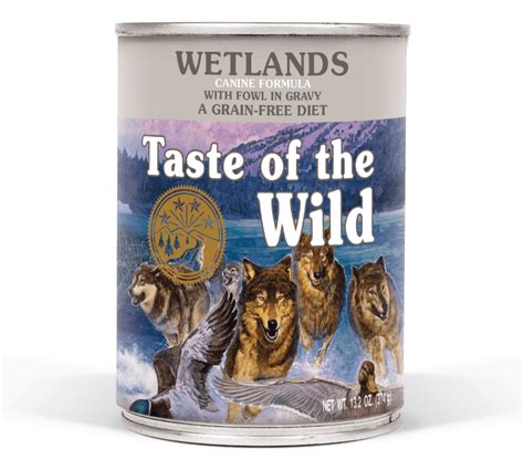 Taste of the Wild Wetlands Canine Formula with Fowl in Gravy Wet Dog ...