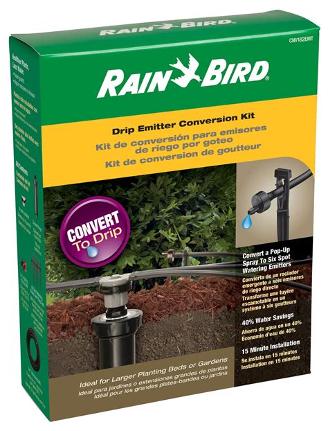 Rain Bird CNV182EMS Drip Irrigation Sprinkler Conversion Kit, 1800 ...