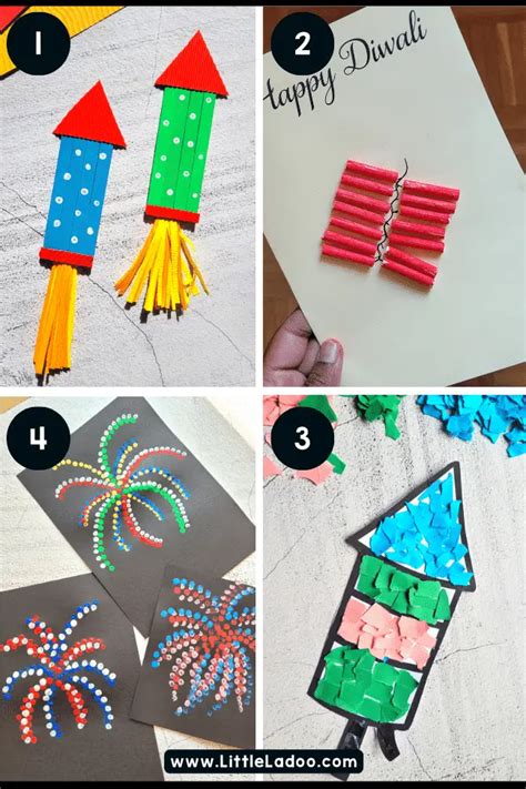 Paper Plate Firework Craft