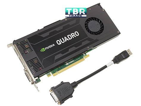 PNY NVIDIA Quadro K4200 4GB GDDR5 PCI-E 2.0 x16 Video Graphics Card ...