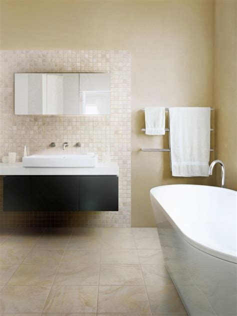 Porcelain Tile Bathroom Floor : Reasons to Choose Porcelain Tile | HGTV ...