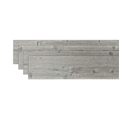 Porpora 28" x 28" Peel and Stick Shiplap Wall Paneling (10-pack ...