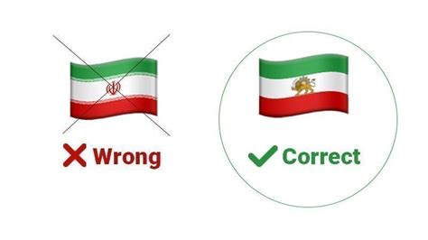 Petition · Major Tech Companies Must Replace Iran's Flag Emoji With the ...