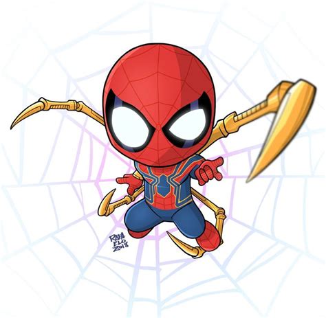 Iron Spider-Man | Avengers cartoon, Avengers drawings, Marvel cartoons