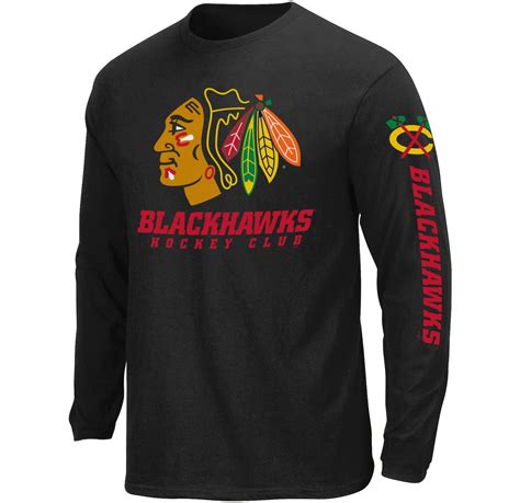 NHL Men's Long-Sleeve T-Shirt - Chicago Blackhawks