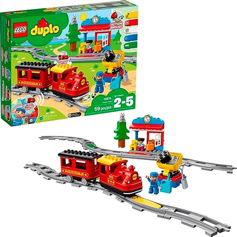 LEGO DUPLO Town - Steam Train - Best for Ages 2 to 10