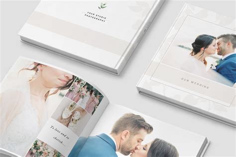 Wedding Photo Album Template: The Natural Album — By Stephanie Design ...