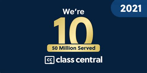 A Decade of Class Central: Over 50 Million Served — Class Central