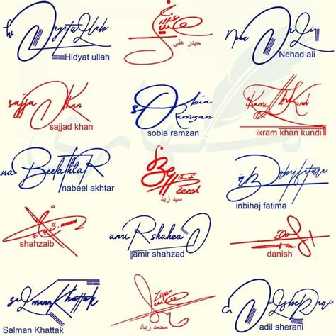 Handwritten signature styles – Artofit