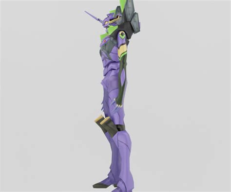 ArtStation - Evangelion EVA Unit 13 Textured Model | Resources