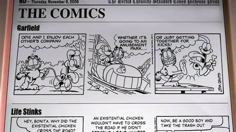 Garfield and Odie's comic strip by mac876 on DeviantArt