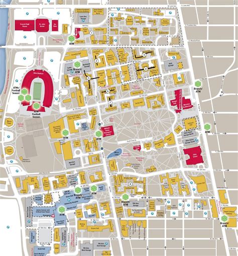 Osu Map ~ EXODOINVEST | Ohio state university campus, Ohio map, Osu