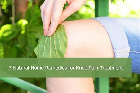 Need Knee Pain Relief? Here's 7 Natural Home Remedies for Knee Pain ...