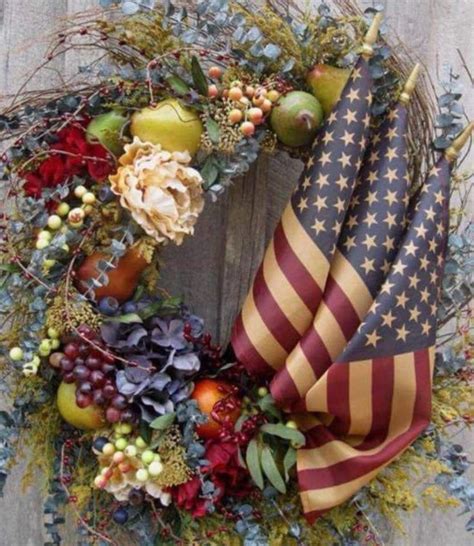 Pin on Americana | Americana wreath, Patriotic wreath, Wreaths