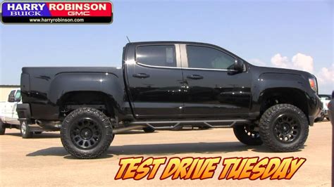 Test Drive Tuesday - 2016 GMC Canyon All-Terrain Lifted - YouTube