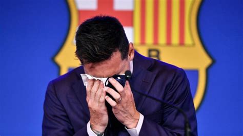 Leo Messi gives emotional press conference as he leaves Barcelona | CNN