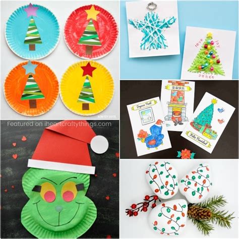 48+ Art And Craft Ideas For Christmas Cards Images - Christmas for you ...