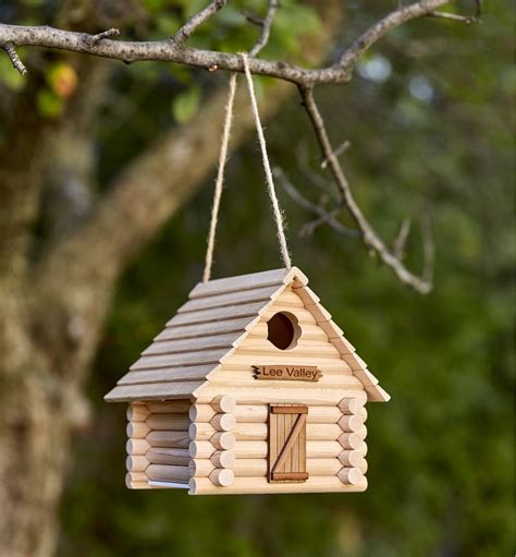 Log Cabin Birdhouse Kit - Lee Valley Tools