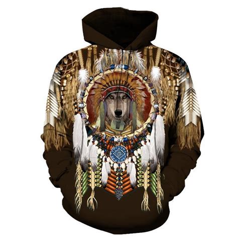 Chief Dreamcatcher Native American Hoodie