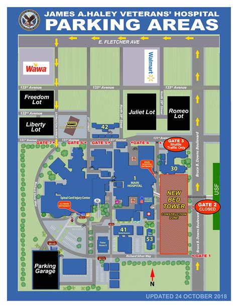 Campus Map | VA Tampa Health Care | Veterans Affairs