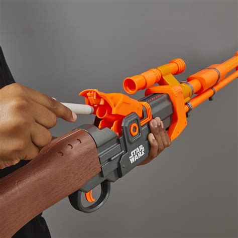 NERF Star Wars Amban Phase-Pulse Blaster, The Mandalorian, Scope, 10 ...