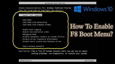 How to ge t to the windows 10 boot menu - bingoalernas