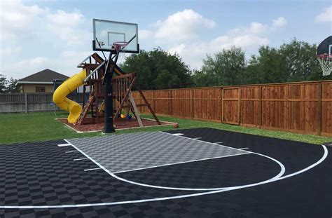 Backyard Basketball Court Flooring | Outdoor Sport Tiles