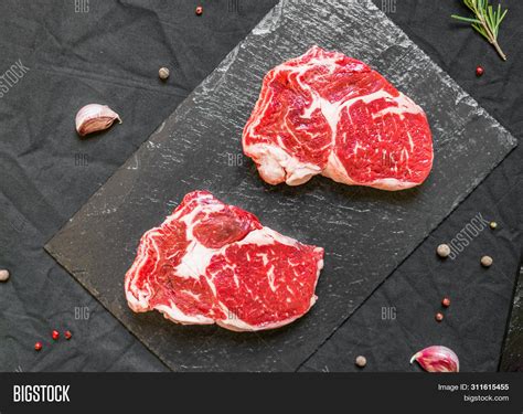 Rib Eye Beef Cow Steak Image & Photo (Free Trial) | Bigstock