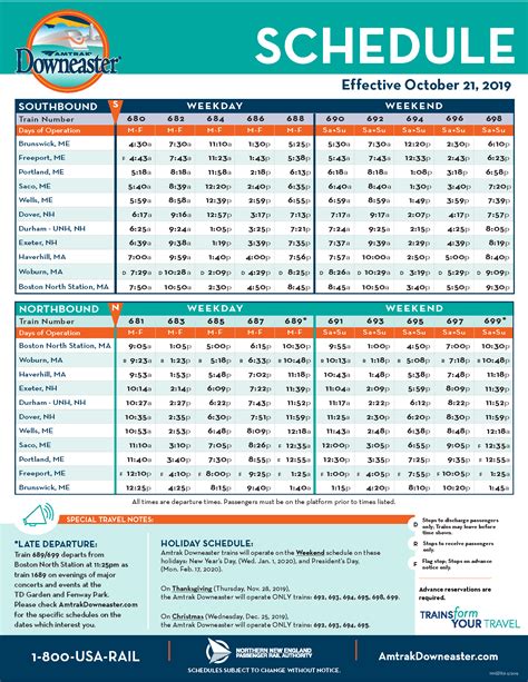 Printable Amtrak Schedule - Printable Schedule