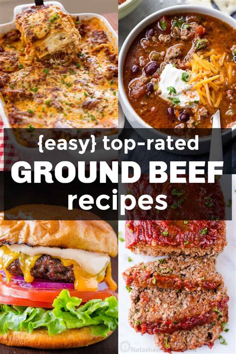 Easy Ground Beef Recipes - NatashasKitchen.com