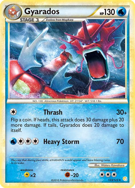 Shiny Gyarados Card