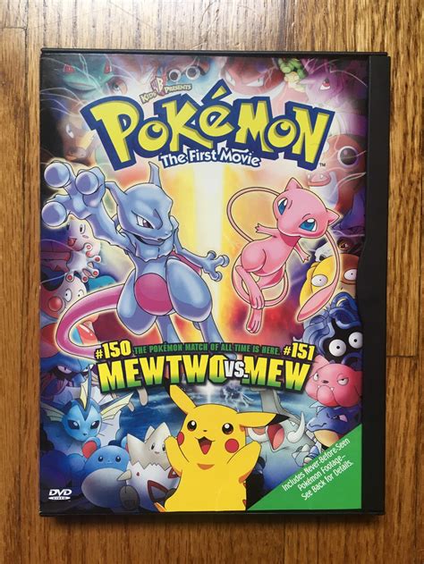 Pokémon The First Movie DVD | Etsy