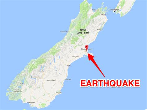 Big earthquake strikes near Christchurch in New Zealand | Business ...