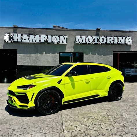 LaMelo Ball's Neon Yellow Lamborghini Urus Boasts Flashy Colors From ...