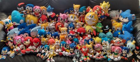 My Sonic plush Collection! So far, I currently have 83! : r/sonicplushes